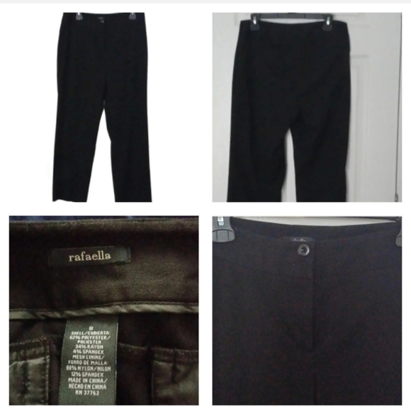 💙🌺Black pants with pockets - Picture 1 of 8